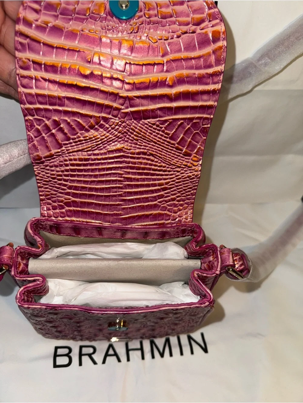 Brahmin Everlee Rouge Blush NWT